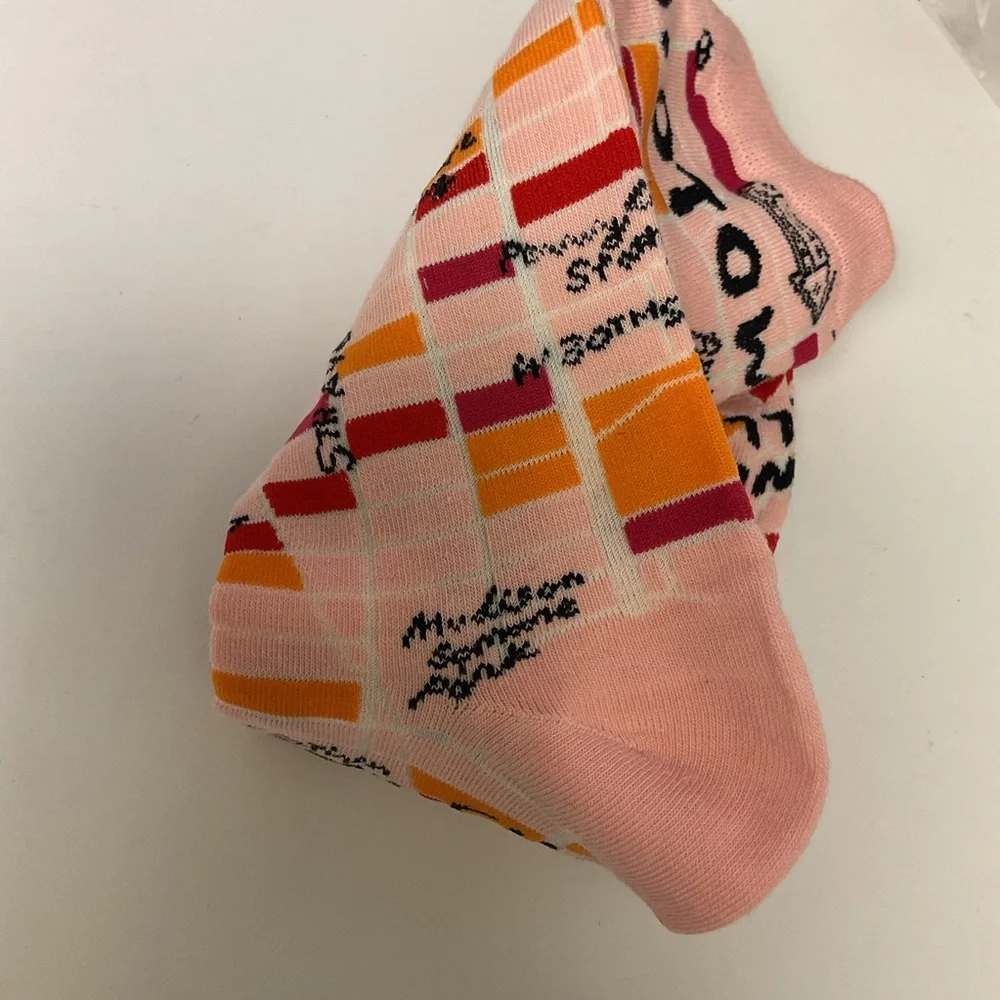KATE SPADE HEAD OVER HEELS NEW YORK CITY COTTON SOCKS OS NWOT